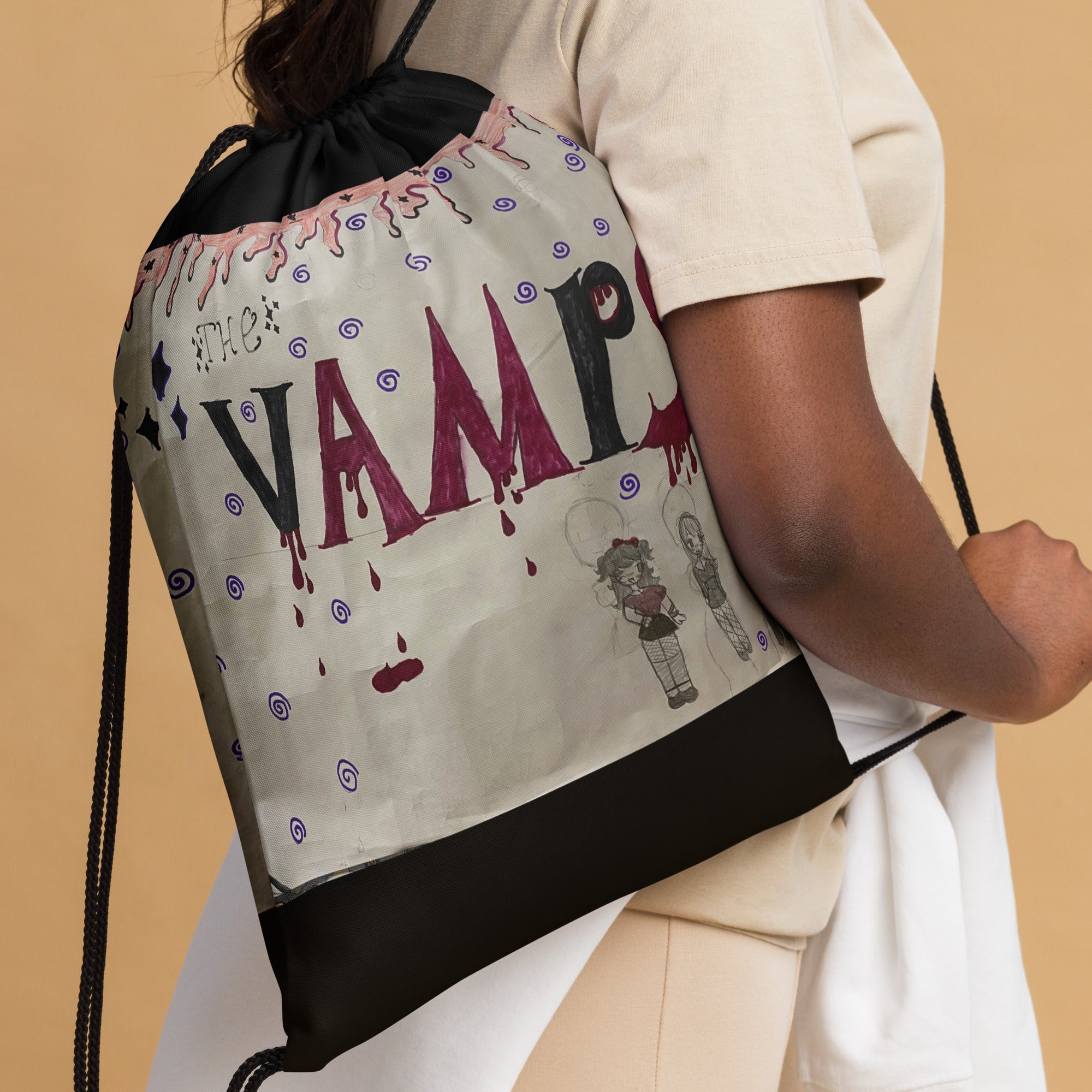 SDS Vamps Drawstring bag