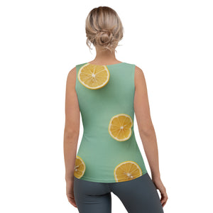 PL Citrus Diva Sublimation Cut & Sew Tank Top