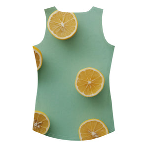 PL Citrus Diva Sublimation Cut & Sew Tank Top