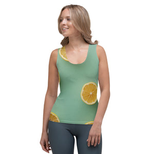 PL Citrus Diva Sublimation Cut & Sew Tank Top