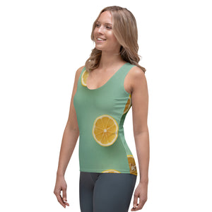 PL Citrus Diva Sublimation Cut & Sew Tank Top