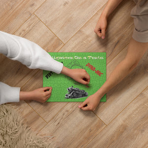 Alligators On a Train Jigsaw puzzle