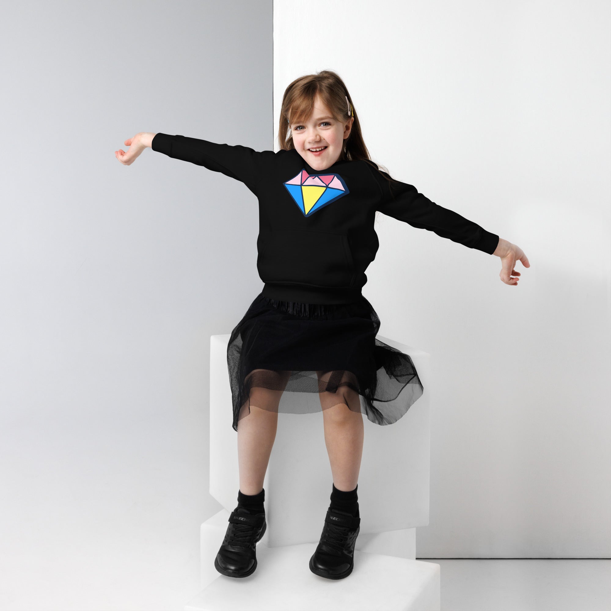 OLPR Diamonds Kids eco hoodie