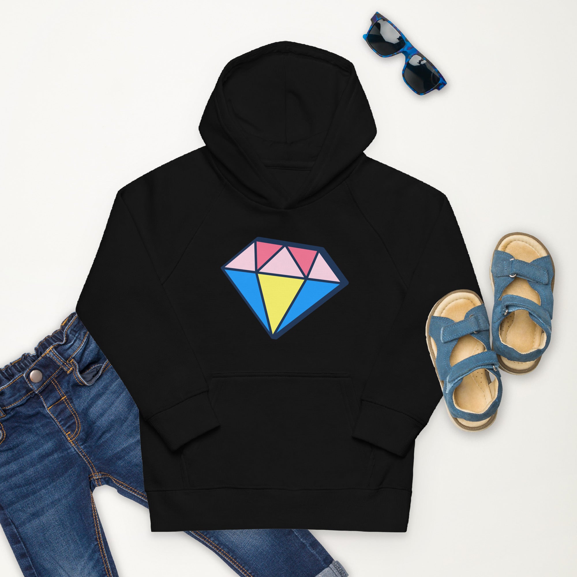 OLPR Diamonds Kids eco hoodie