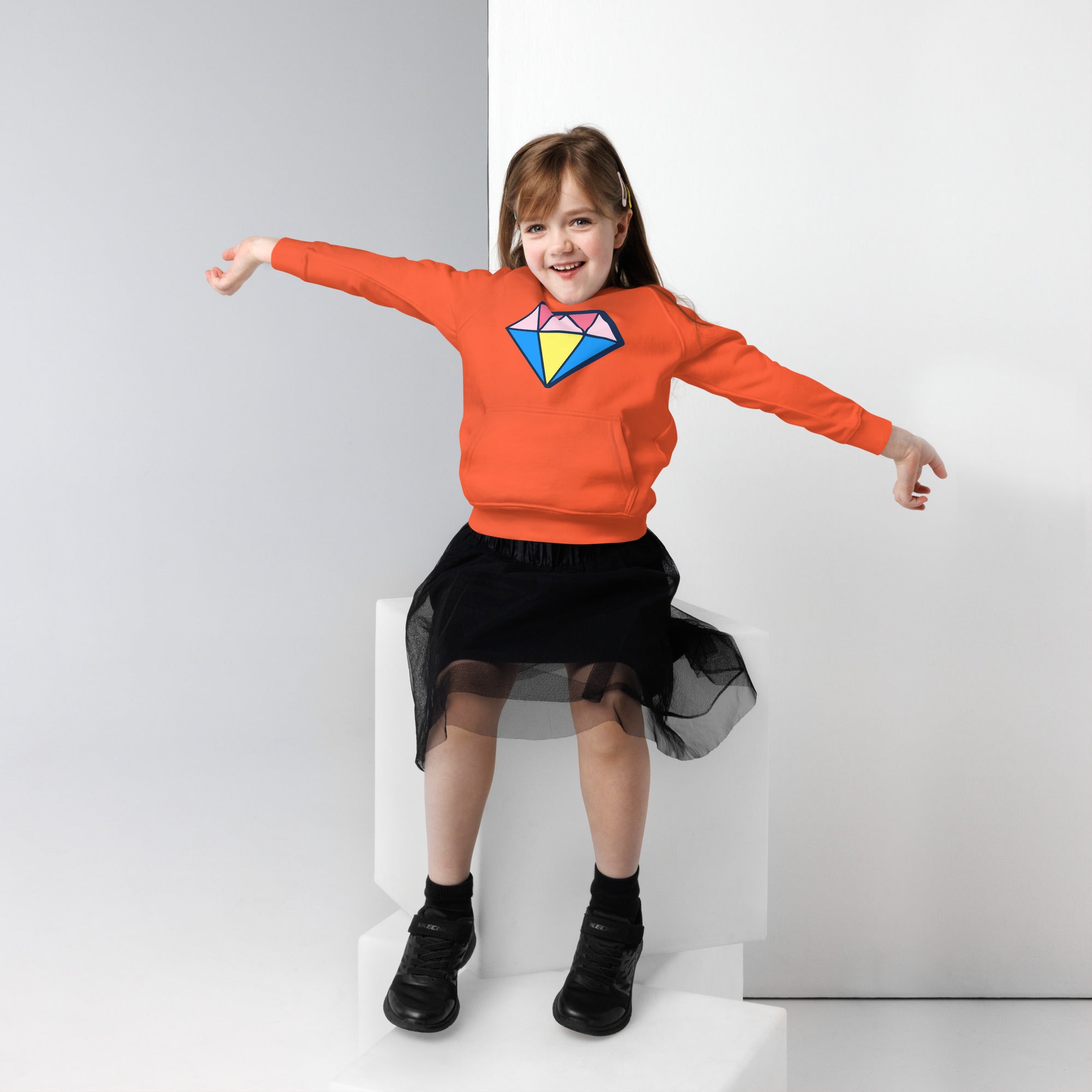 OLPR Diamonds Kids eco hoodie