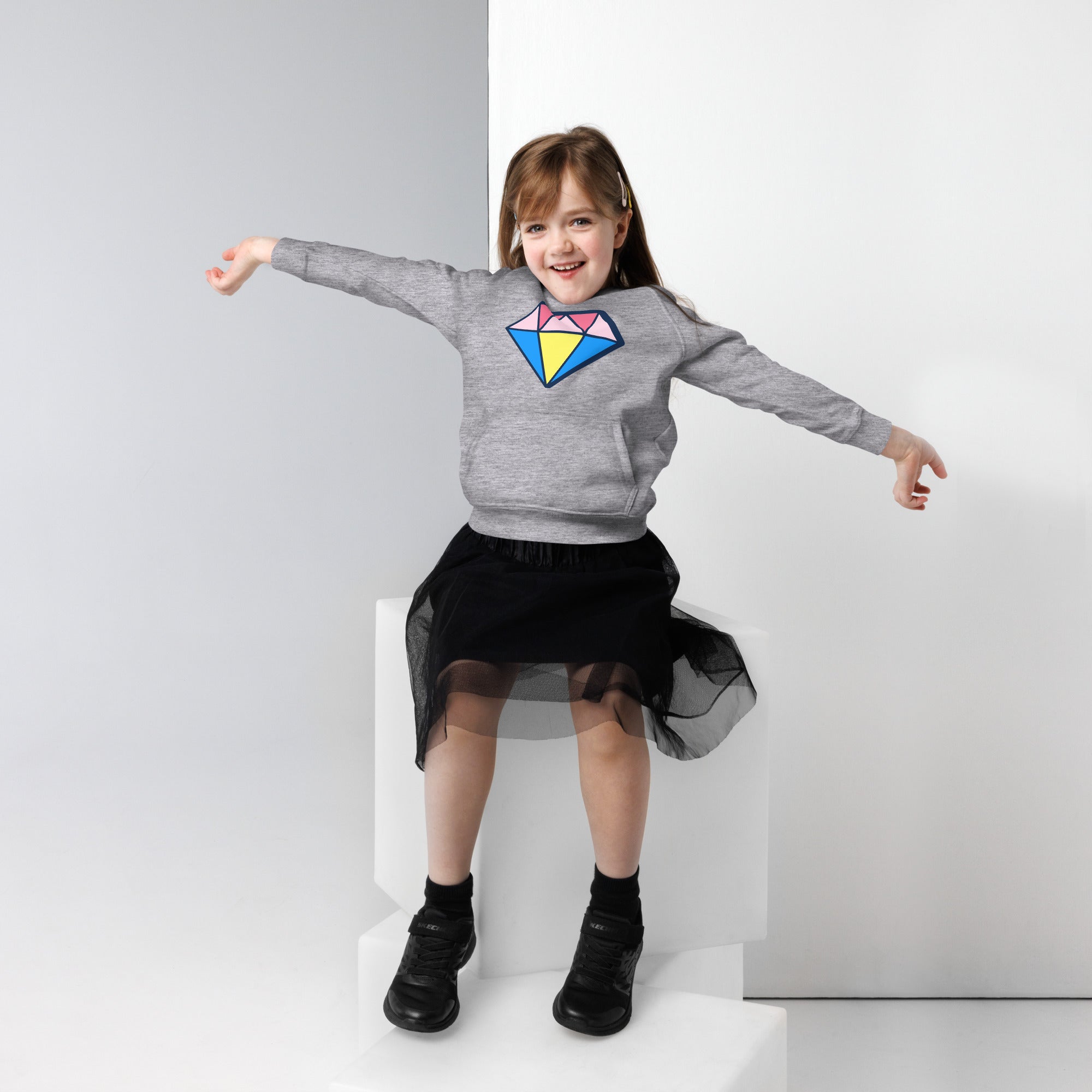 OLPR Diamonds Kids eco hoodie