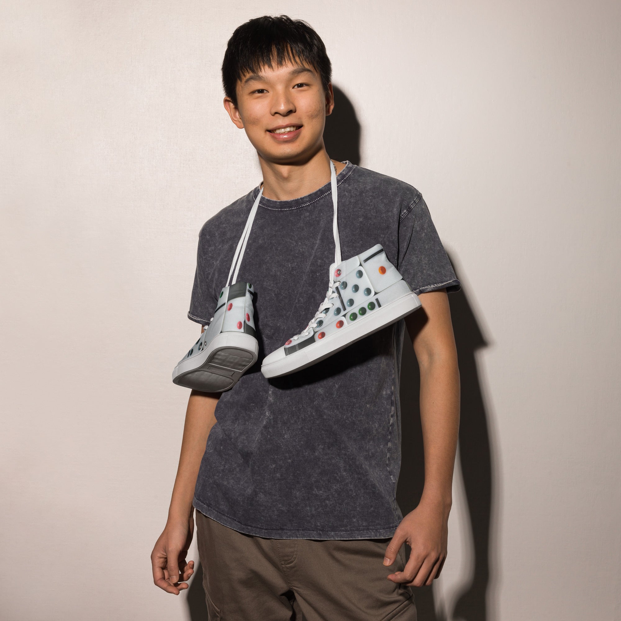 Rollem’ Men’s high top canvas shoes