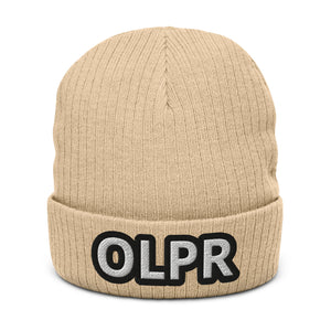 OLPR Ribbed knit beanie