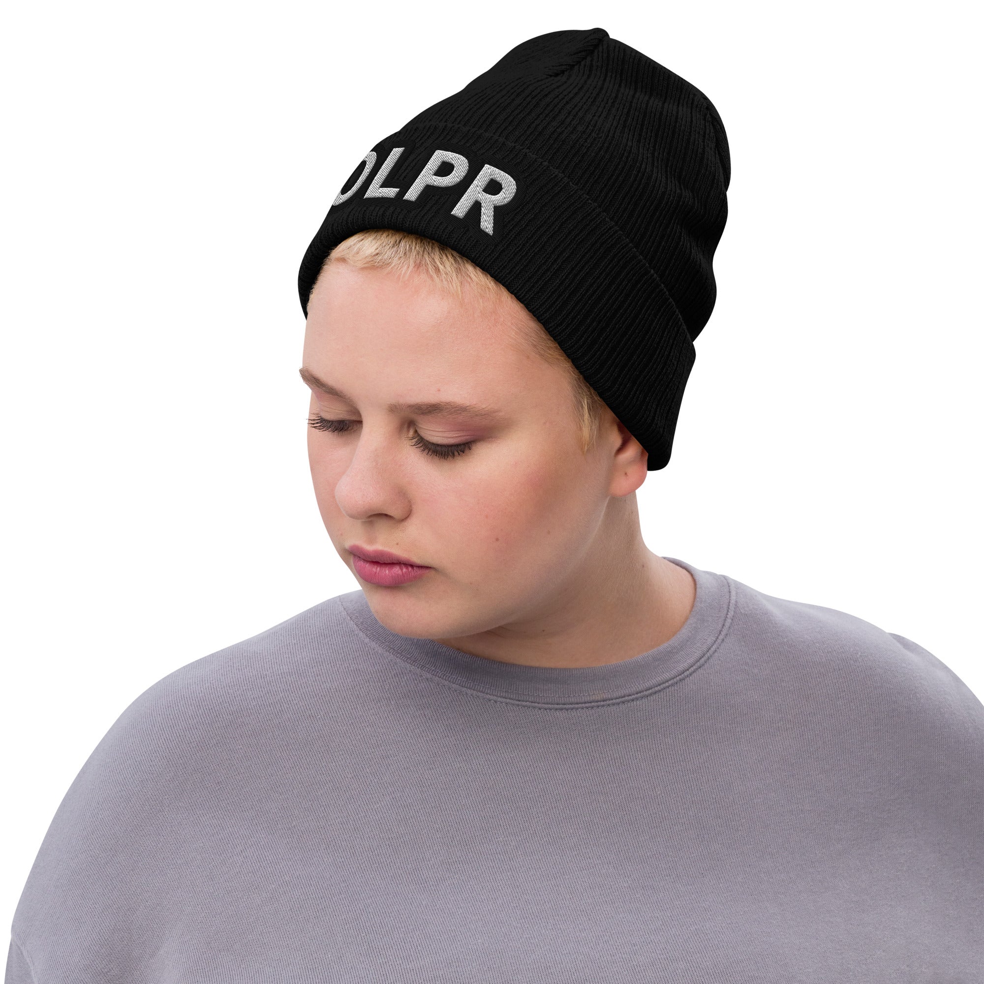 OLPR Ribbed knit beanie