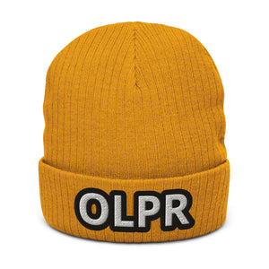 OLPR Ribbed knit beanie