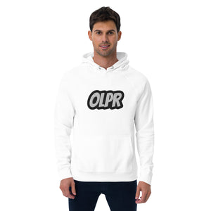OLPR Embroidered Unisex eco raglan hoodie