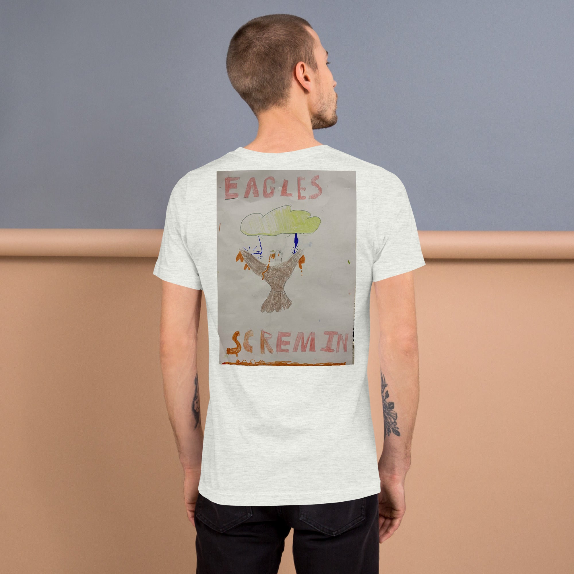 SDS Eagles Screaming Unisex t-shirt