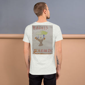 SDS Eagles Screaming Unisex t-shirt
