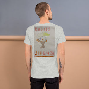 SDS Eagles Screaming Unisex t-shirt