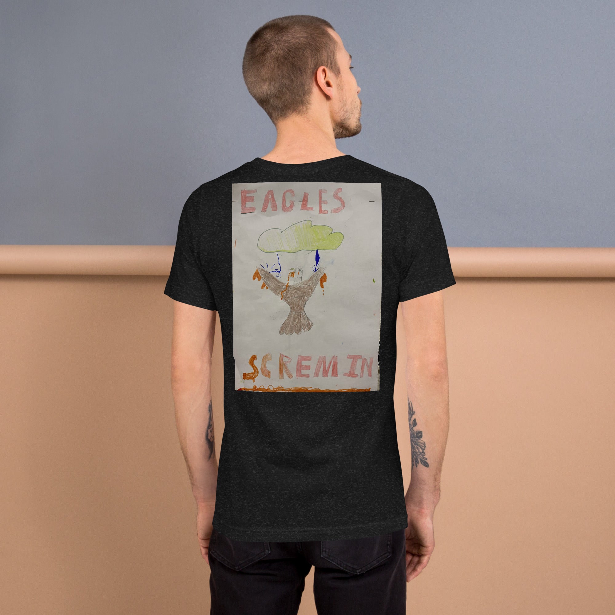 SDS Eagles Screaming Unisex t-shirt