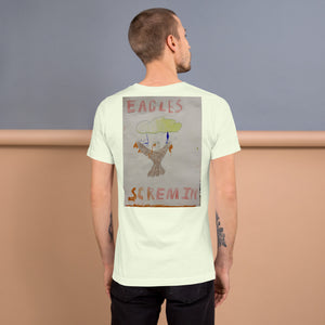 SDS Eagles Screaming Unisex t-shirt