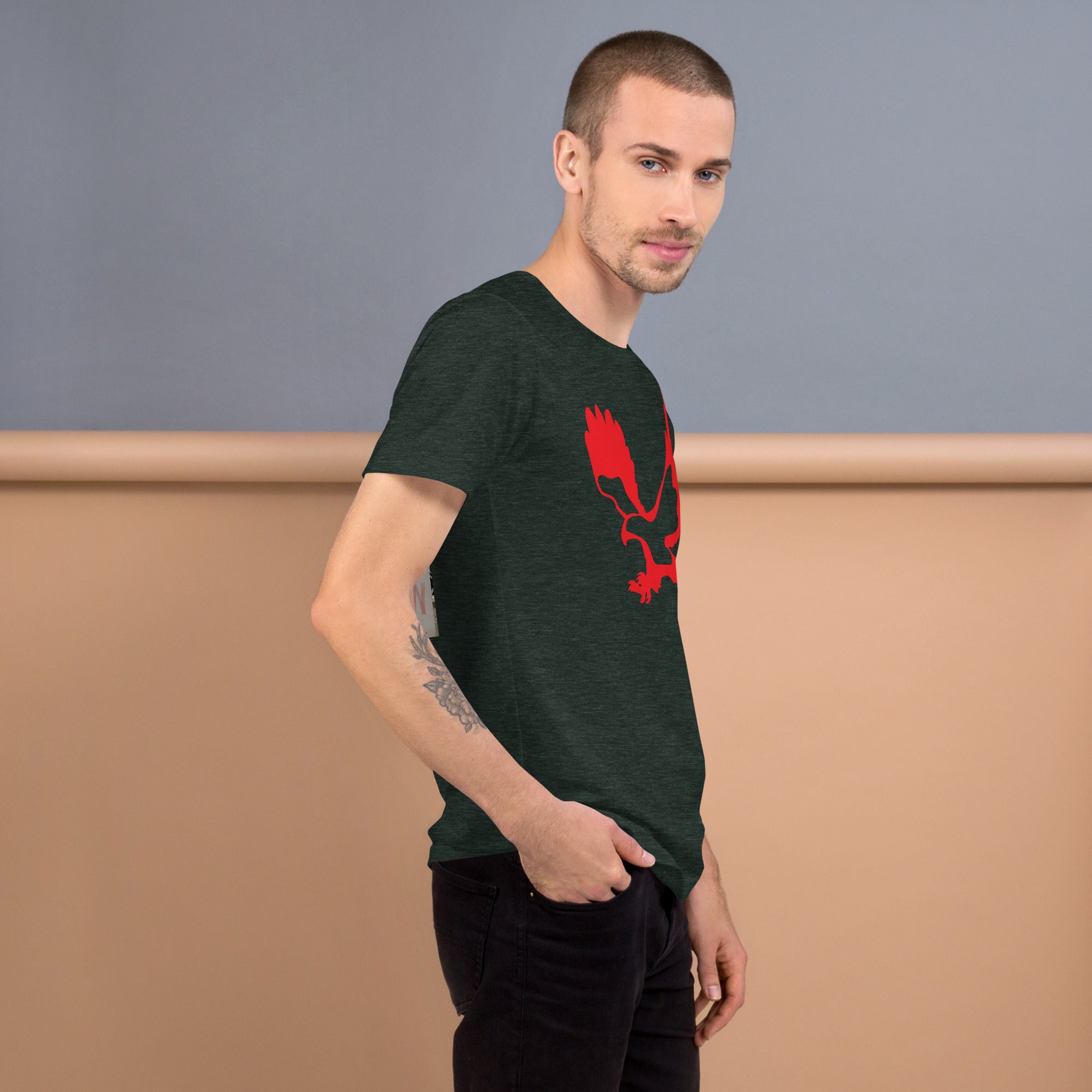 SDS Eagles Screaming Unisex t-shirt