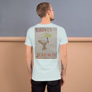 SDS Eagles Screaming Unisex t-shirt
