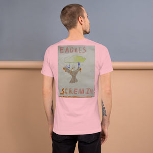 SDS Eagles Screaming Unisex t-shirt