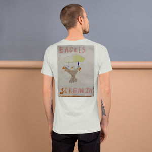 SDS Eagles Screaming Unisex t-shirt