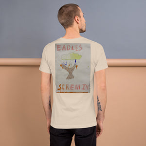 SDS Eagles Screaming Unisex t-shirt