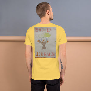 SDS Eagles Screaming Unisex t-shirt