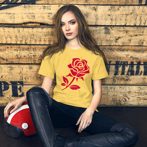 Red Rose Unisex t-shirt