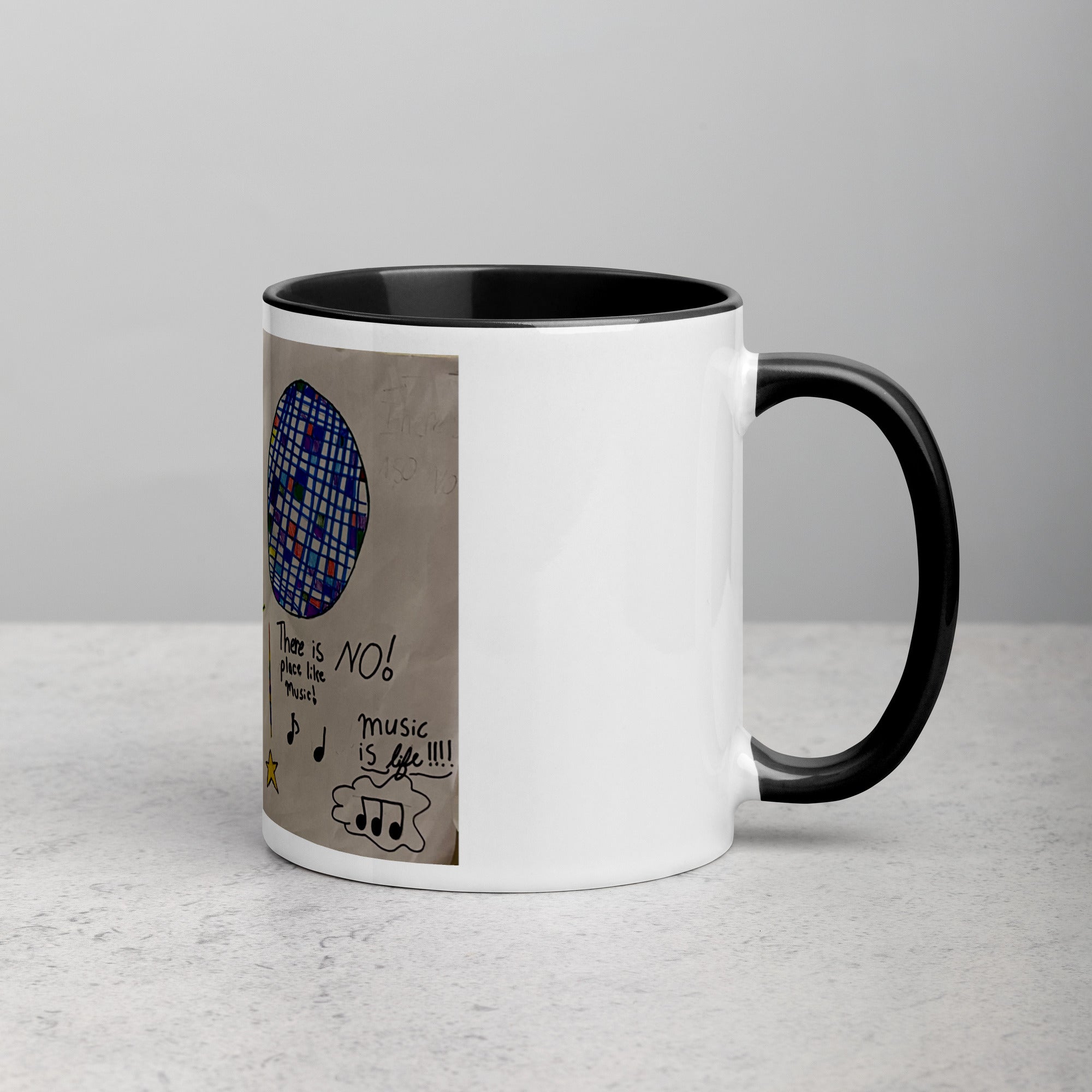 Disco Pop Mug with Color Inside