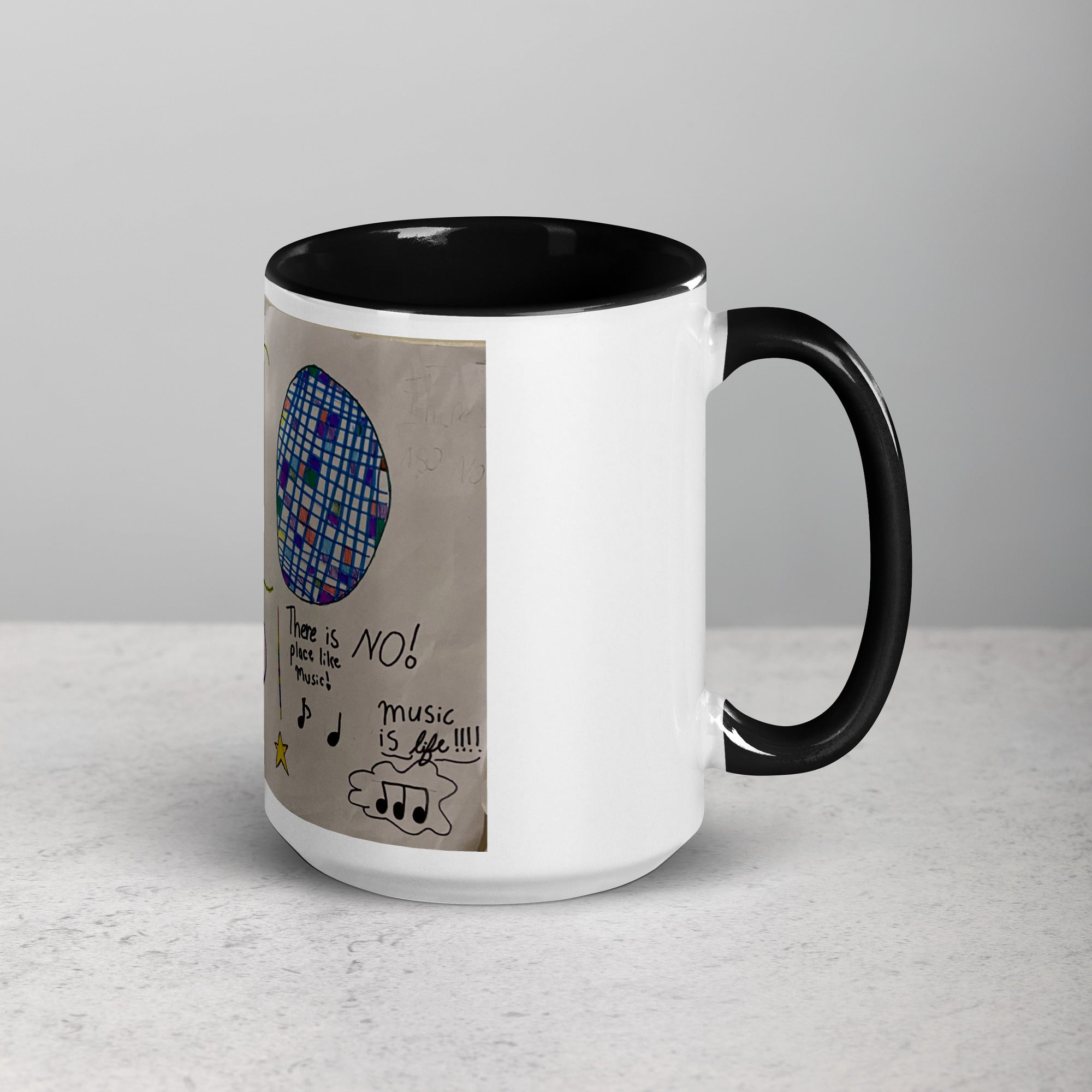 Disco Pop Mug with Color Inside