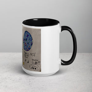 Disco Pop Mug with Color Inside