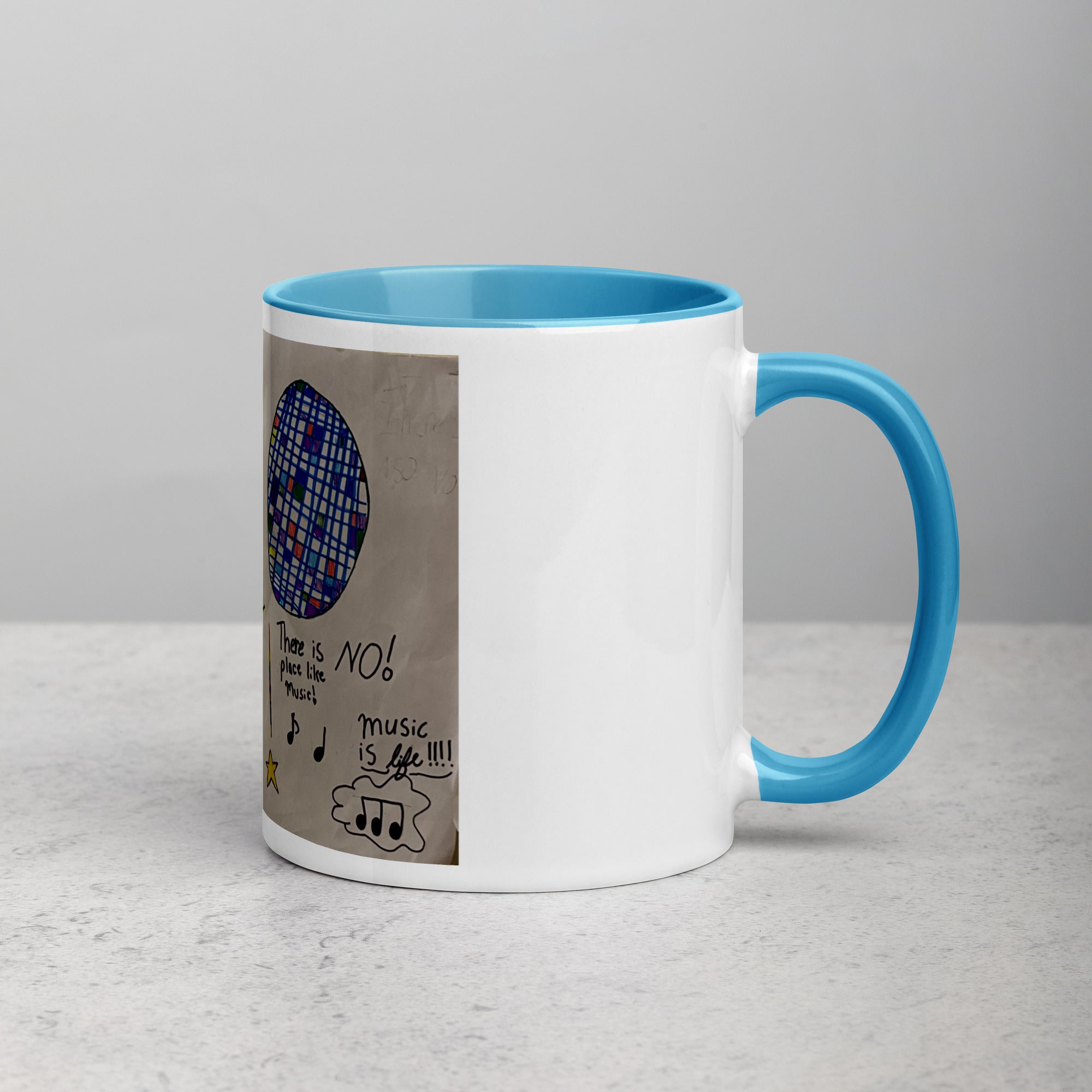 Disco Pop Mug with Color Inside