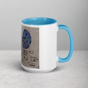 Disco Pop Mug with Color Inside