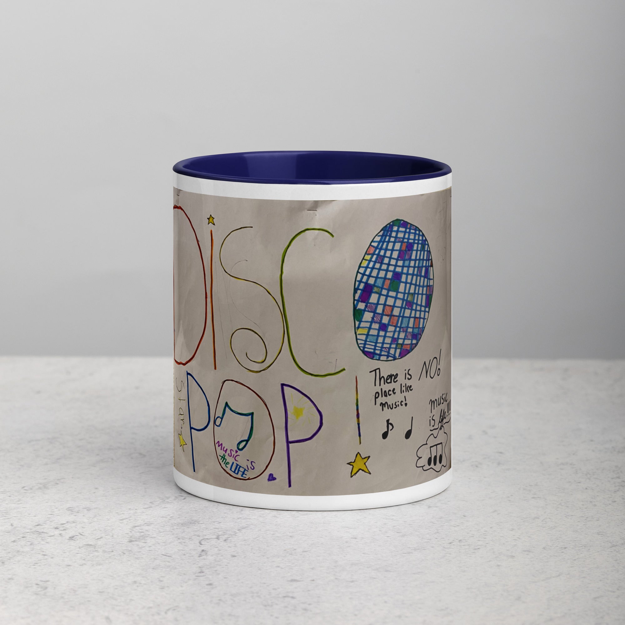 Disco Pop Mug with Color Inside