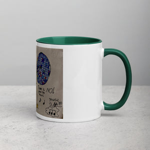Disco Pop Mug with Color Inside