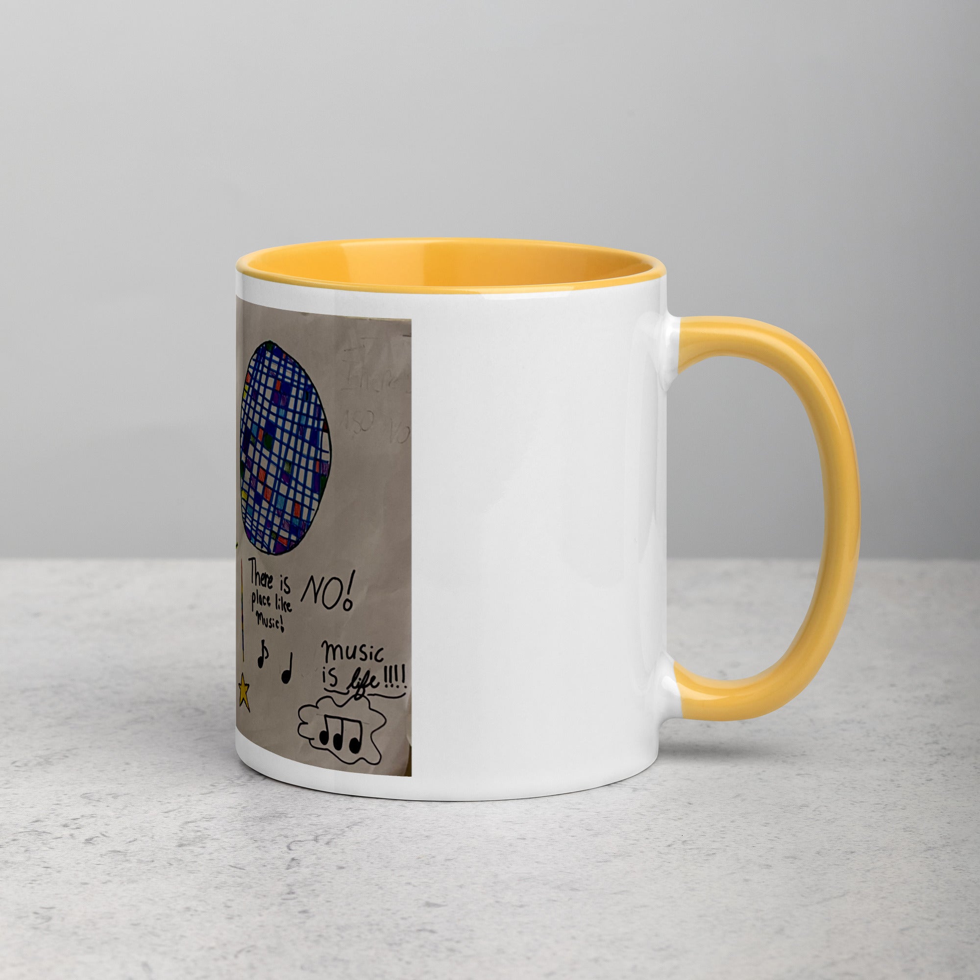 Disco Pop Mug with Color Inside
