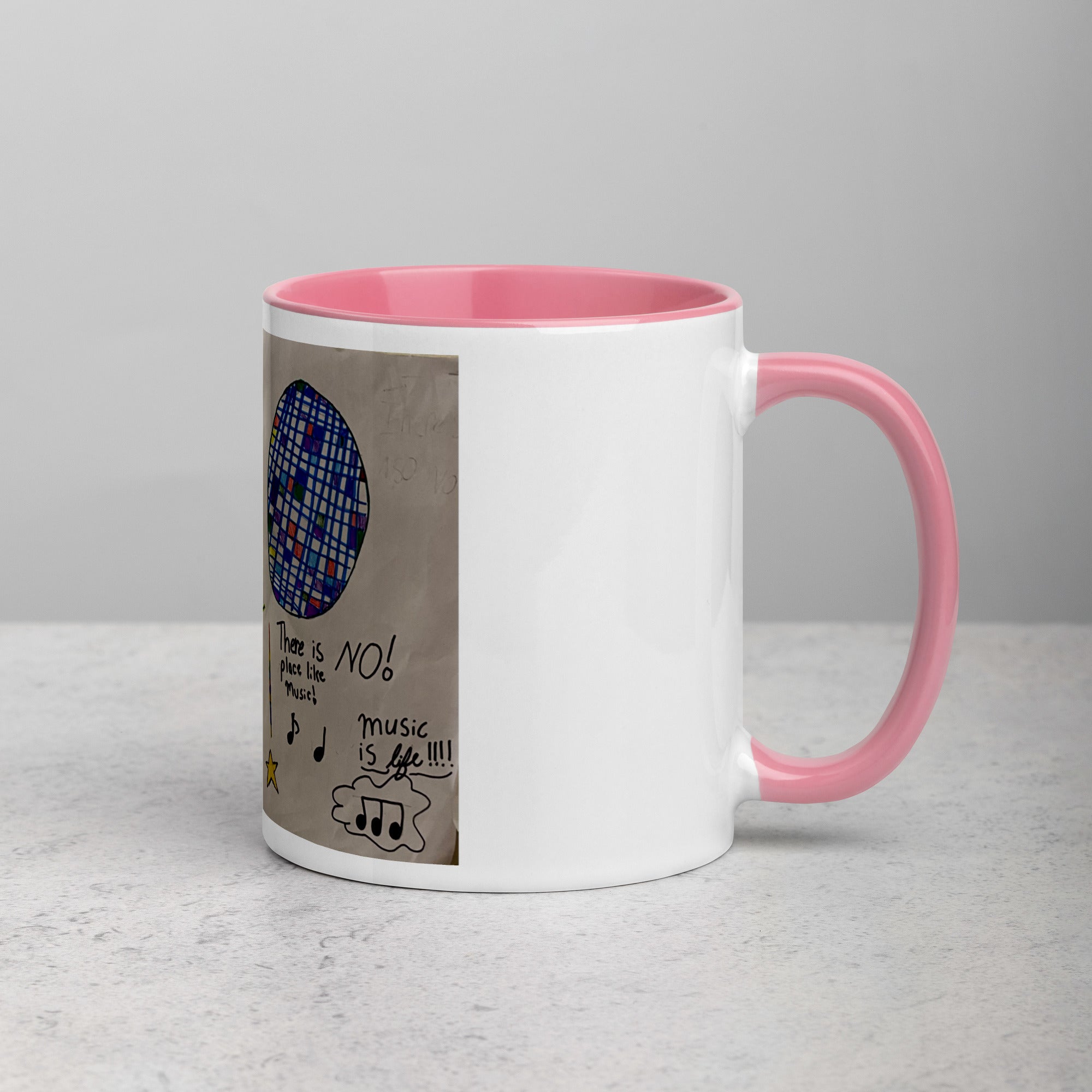 Disco Pop Mug with Color Inside