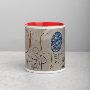 Disco Pop Mug with Color Inside