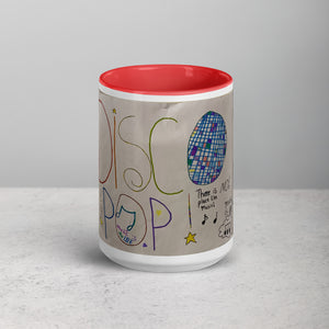 Disco Pop Mug with Color Inside
