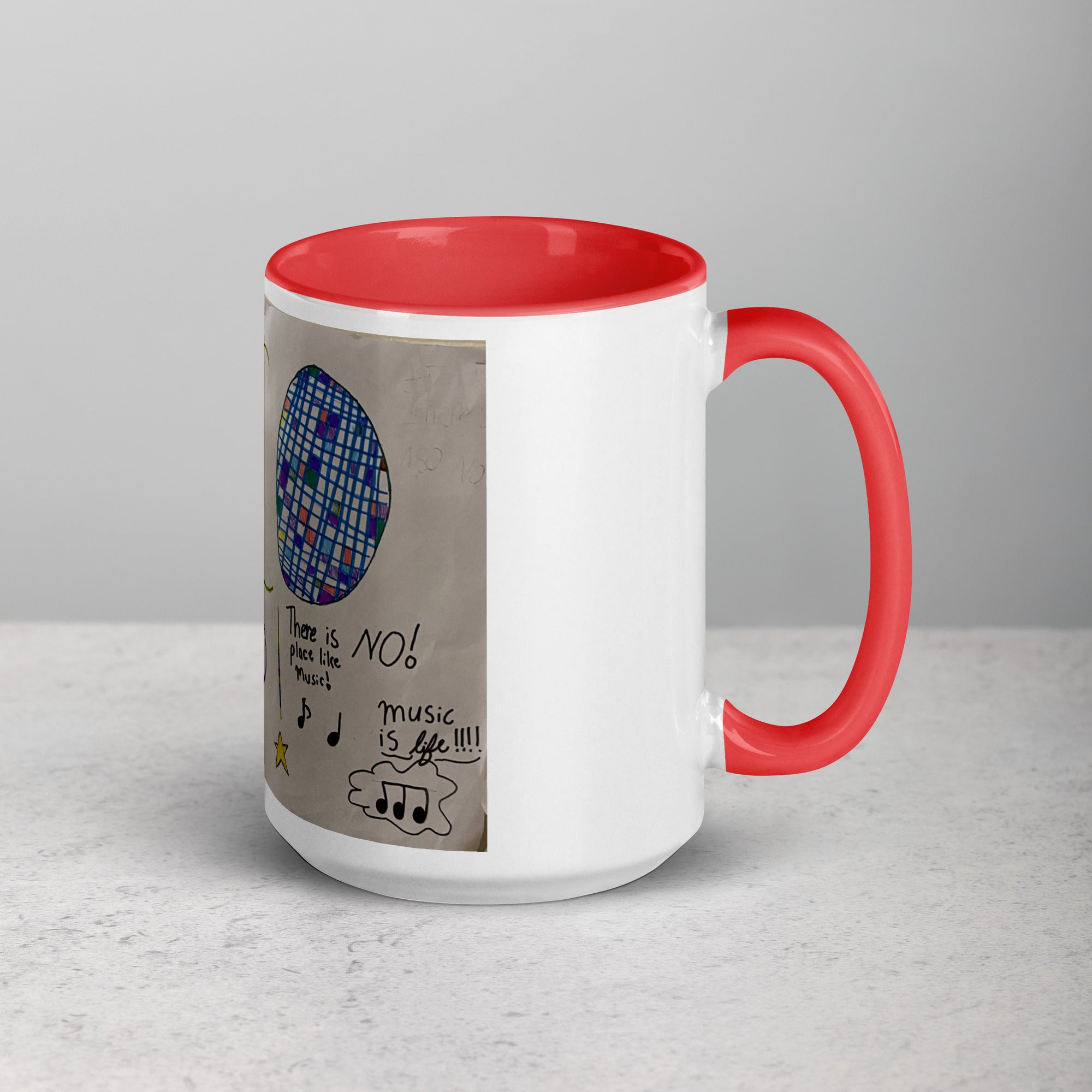 Disco Pop Mug with Color Inside