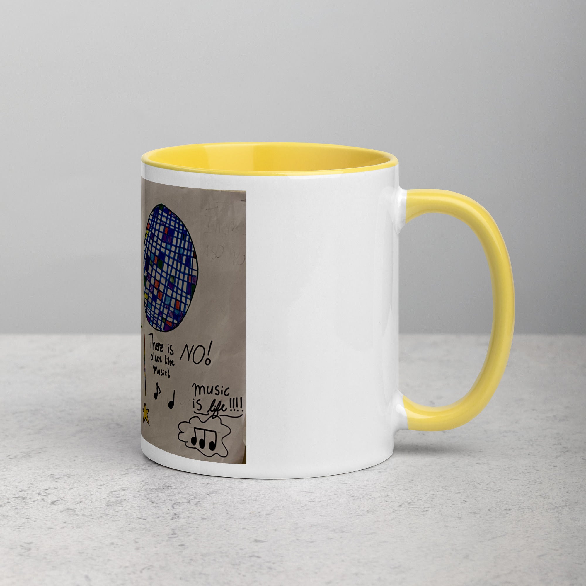 Disco Pop Mug with Color Inside