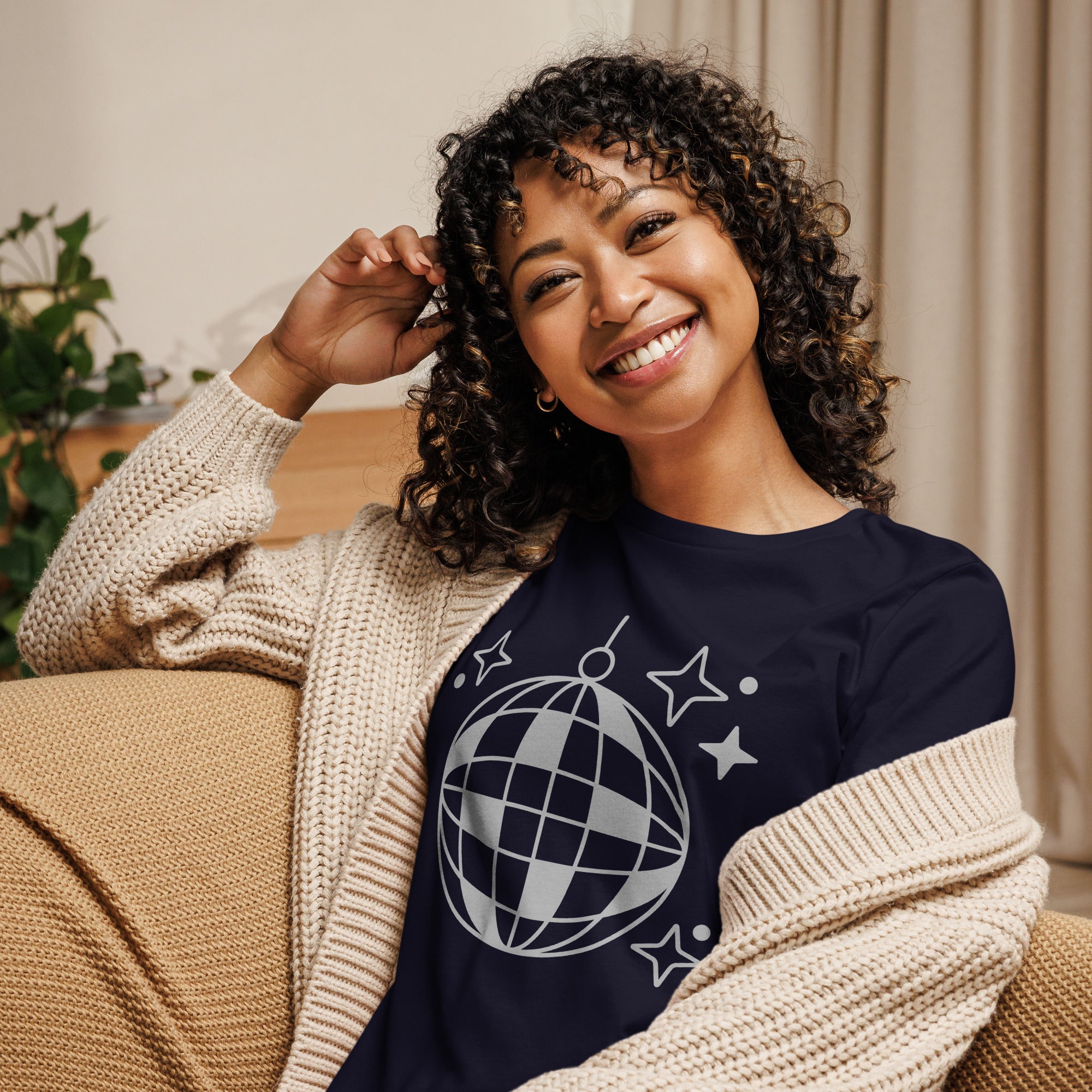 Disco Women's Relaxed T-Shirt