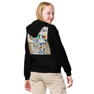 OLPR Bad Cat Youth heavy blend hoodie