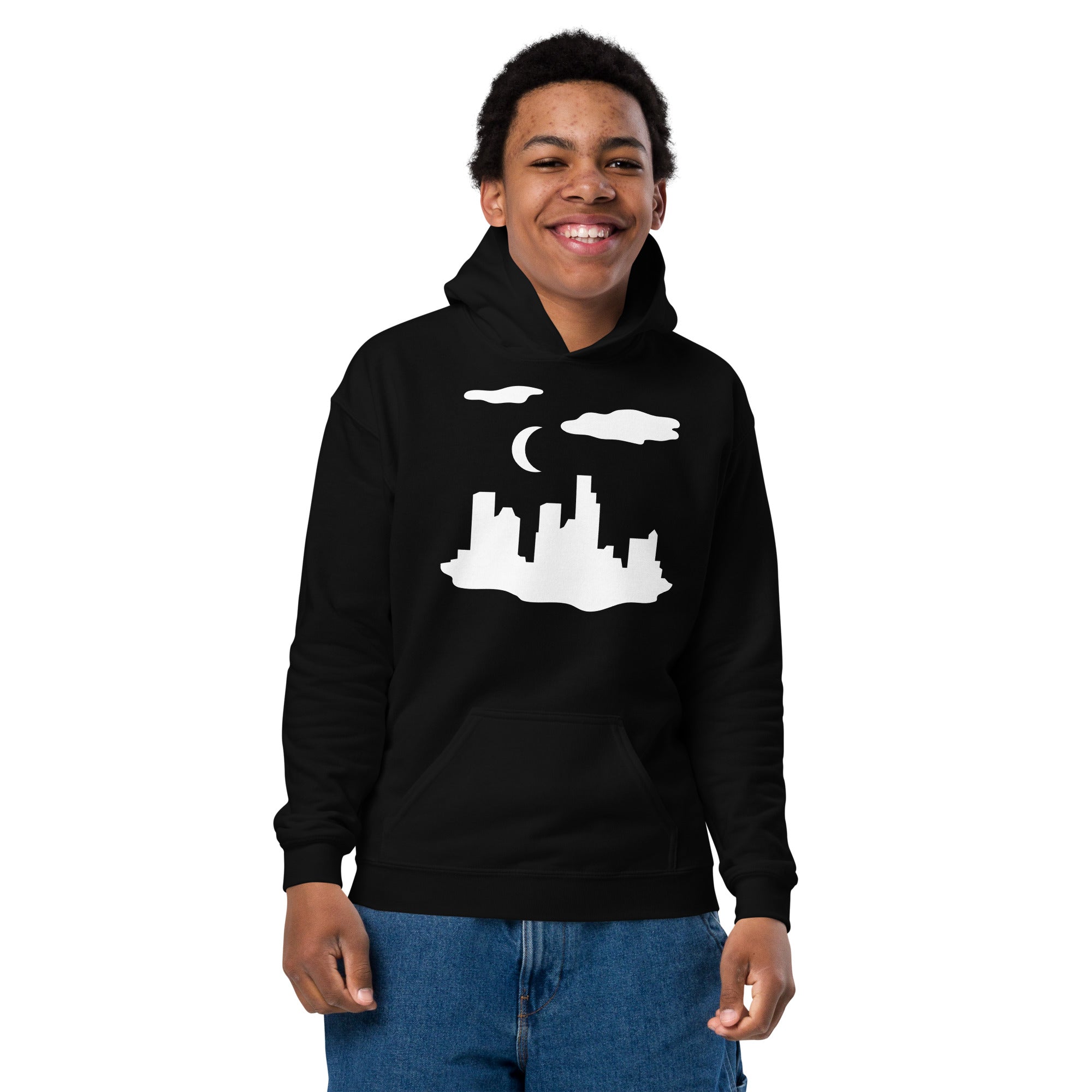 OLPR City Boms Youth heavy blend hoodie