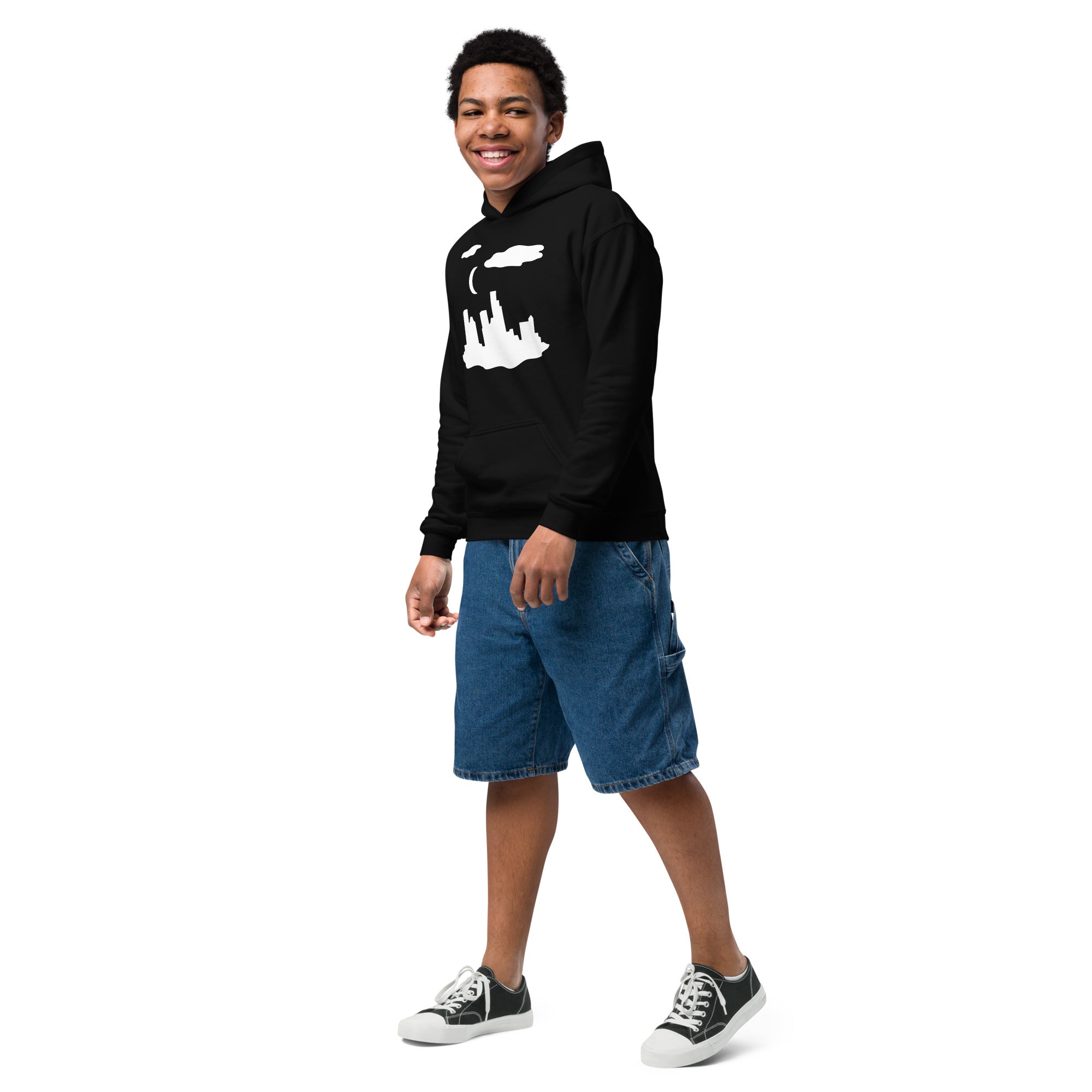 OLPR City Boms Youth heavy blend hoodie