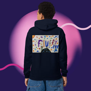 OLPR Fluffy Youth heavy blend hoodie