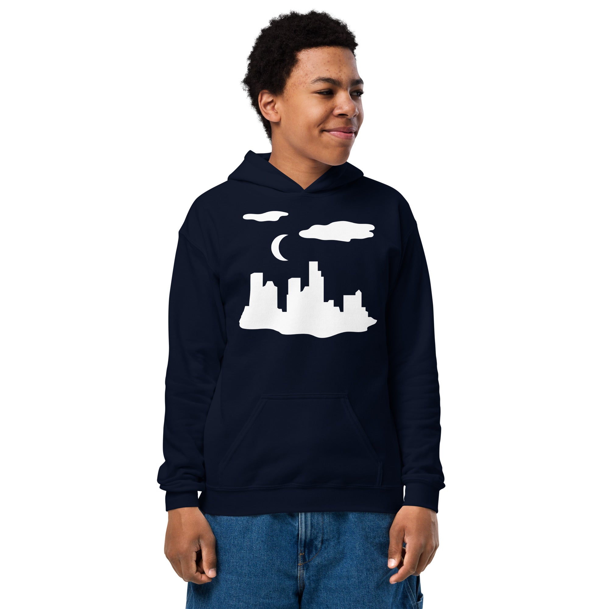 OLPR City Boms Youth heavy blend hoodie