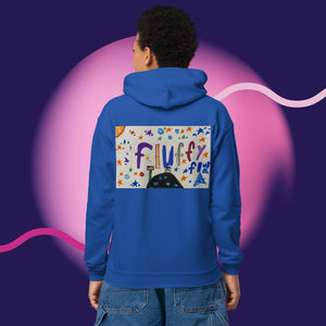 OLPR Fluffy Youth heavy blend hoodie