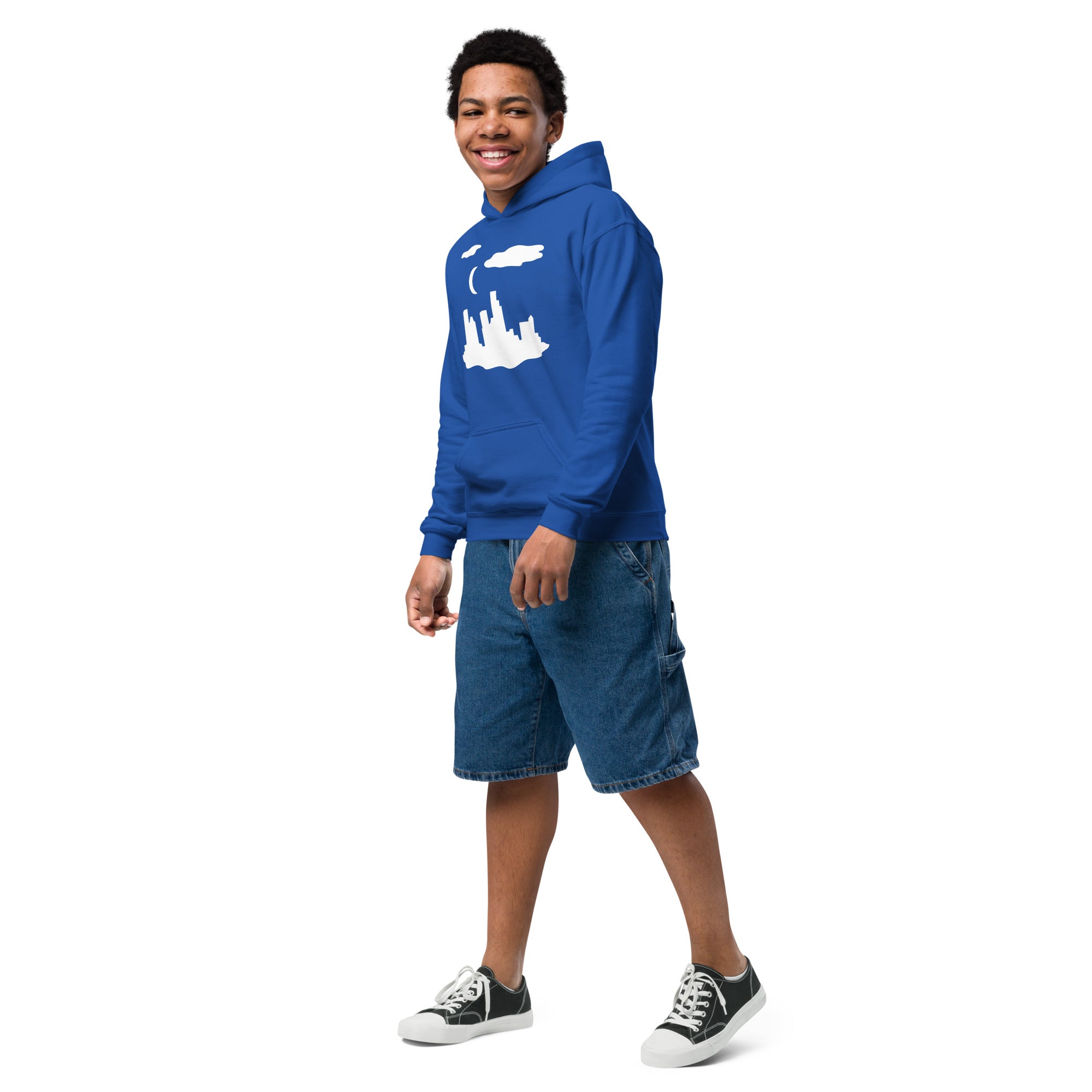 OLPR City Boms Youth heavy blend hoodie