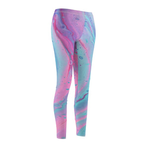 Princess Lauren Abstract 1 Women's Cut & Sew Casual Leggings