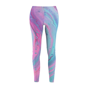 Princess Lauren Abstract 1 Women's Cut & Sew Casual Leggings